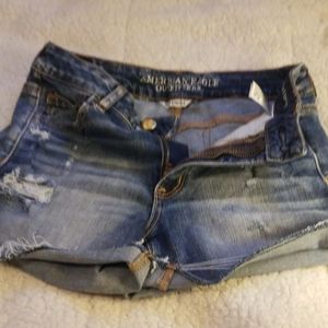 American eagle jean shorts
